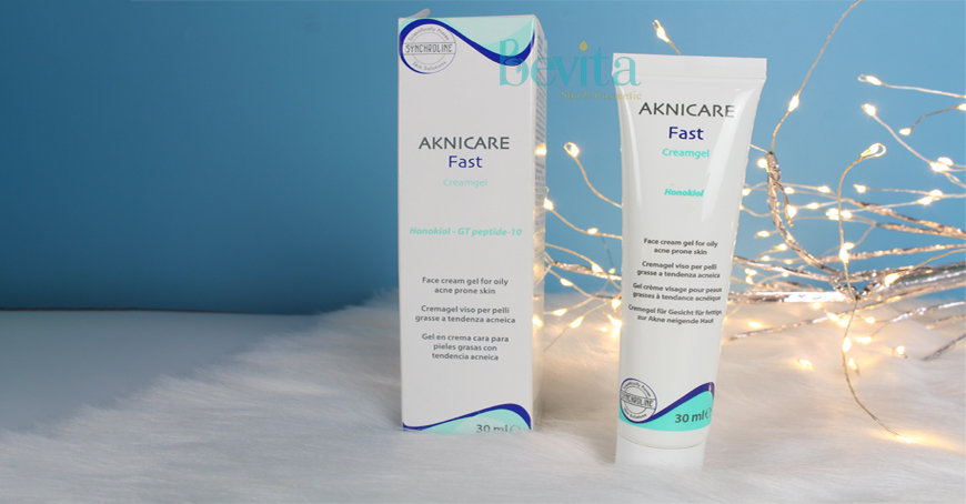 Vì sao nên chọn Aknicare Fast Cream Gel để trị mụn?