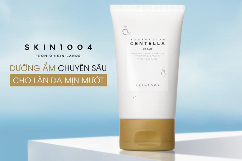 Công dụng kem dưỡng ẩm phục hồi da Skin1004 Madagascar Centella Cream 75ml