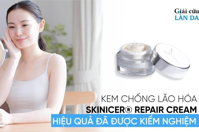Công dụng kem phục hồi da Skinicer Repair Cream 30ml